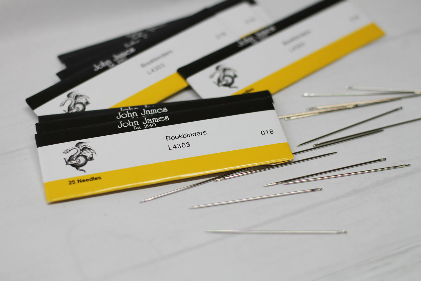 Bookbinders Needles size 18 - John James Needles