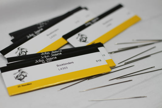 Bookbinders Needles size 18 - John James Needles