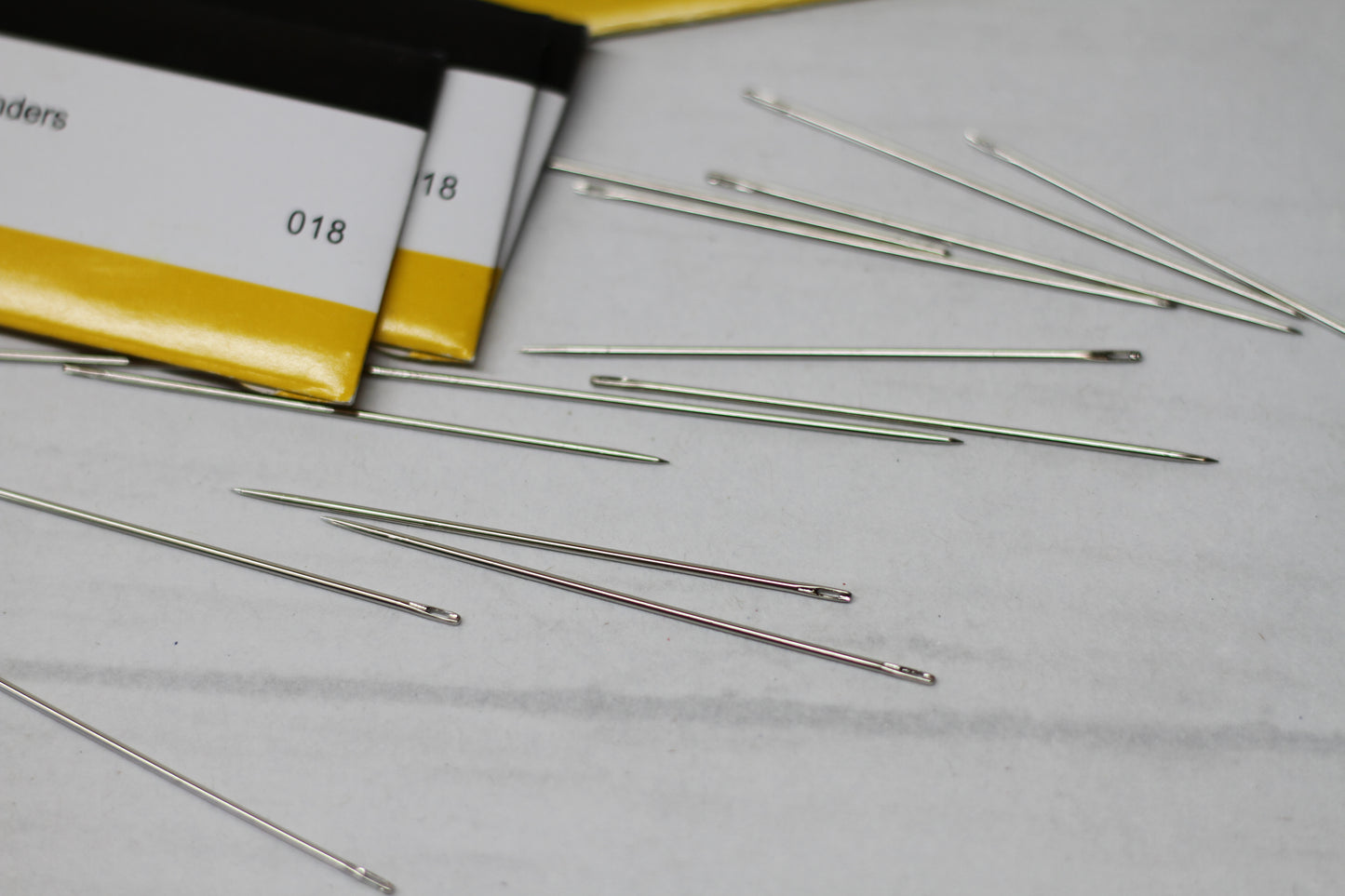Bookbinders Needles size 18 - John James Needles