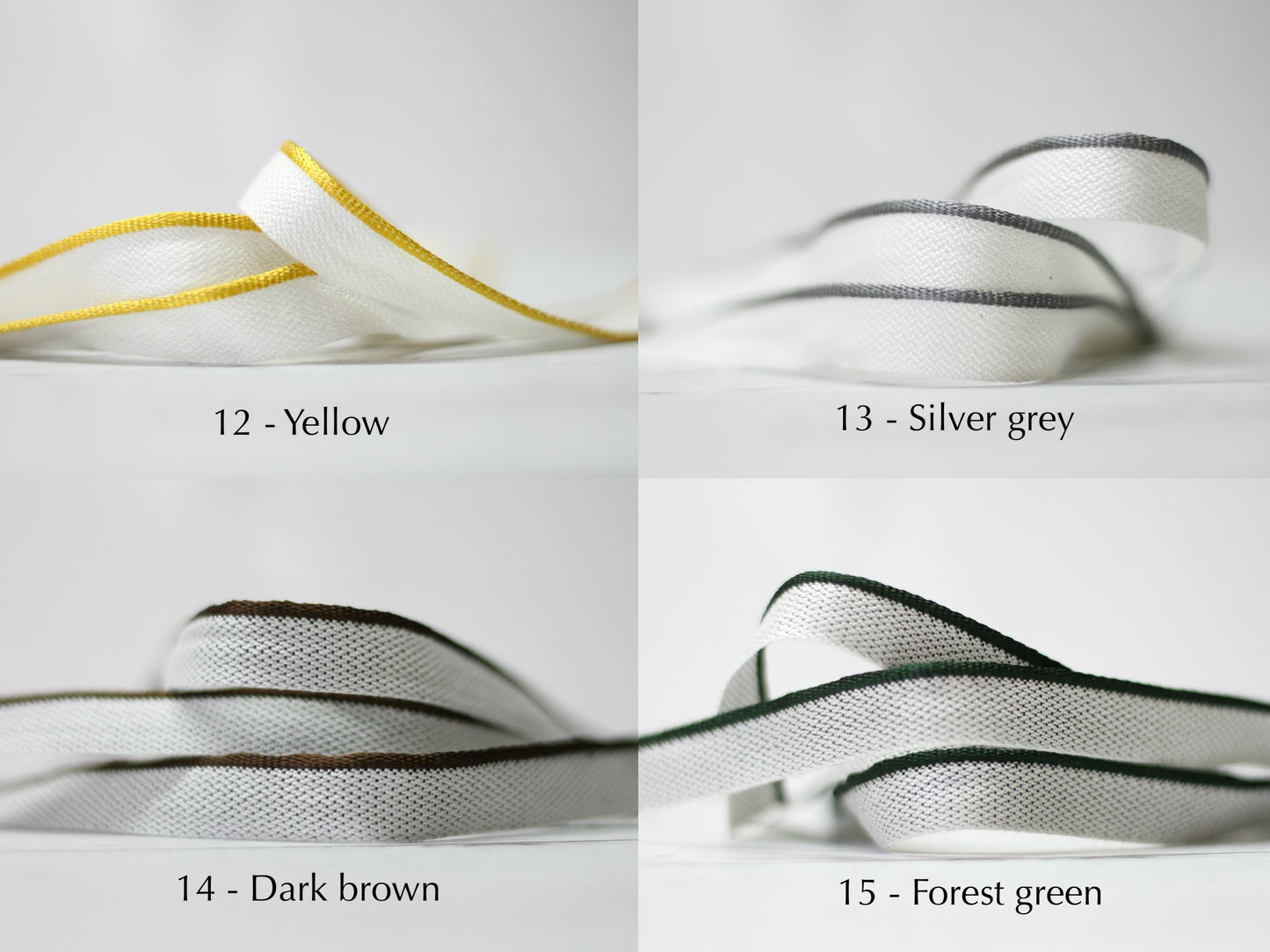 Bookbinding Headbands Endbands - Premium Quality, 12 inch