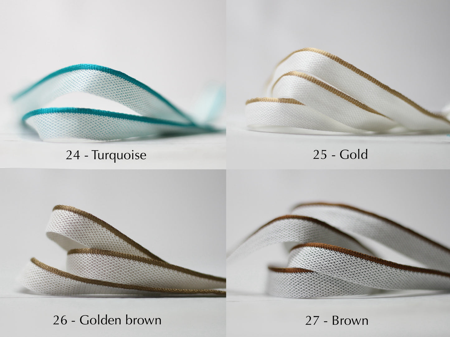 Bookbinding Headbands Endbands - Premium Quality, 12 inch