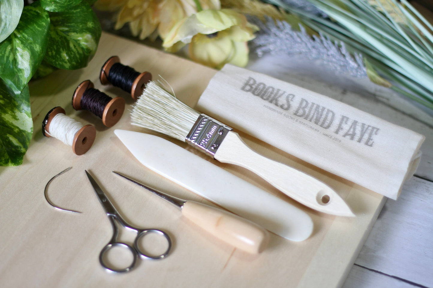8” Real Genuine Bone Folder | Bookbinding, leather, paper, crafts Creasing Tools