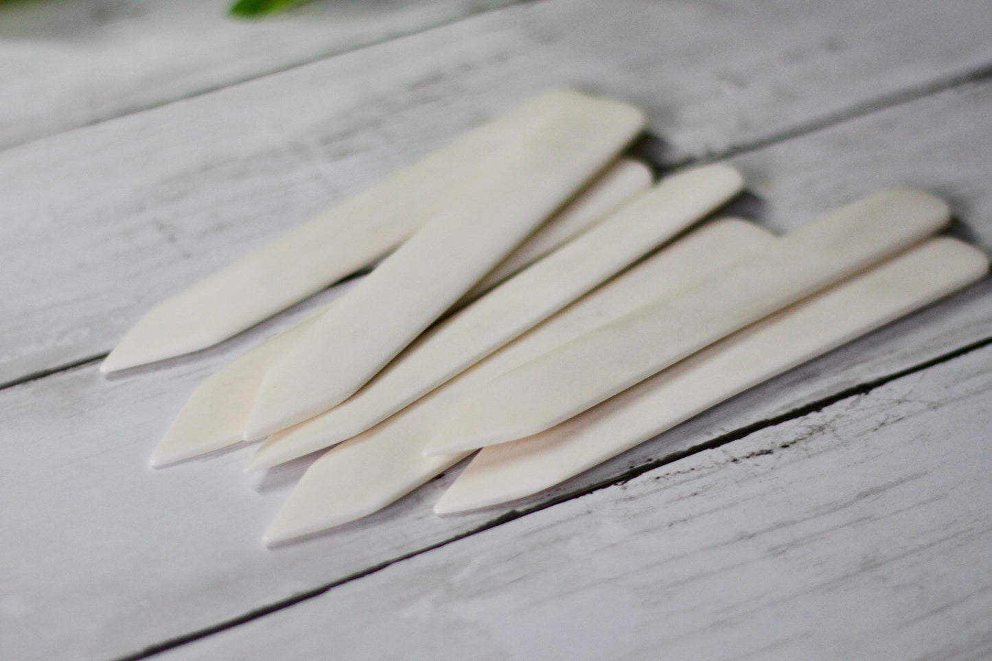 6” Real Genuine Bone Folder | Bookbinding, leather, paper, crafts Creasing Tools