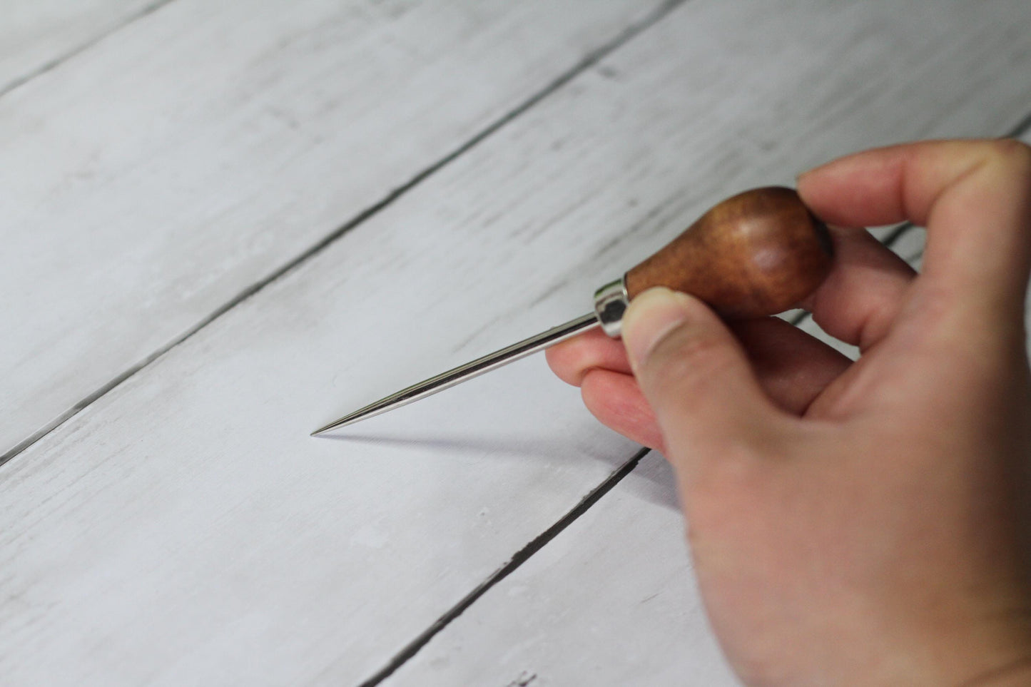 Bookbinding Awl | Bookbinding, leather, paper, crafts Piercing Tools