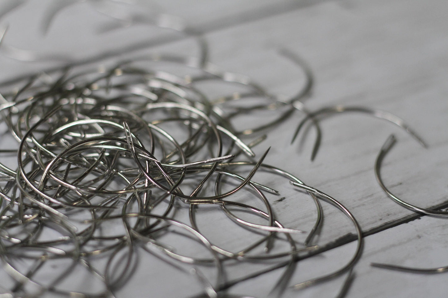 2" Curved Needles, Pack of 5 | Bookbinding, leather, paper, crafts sewing needles