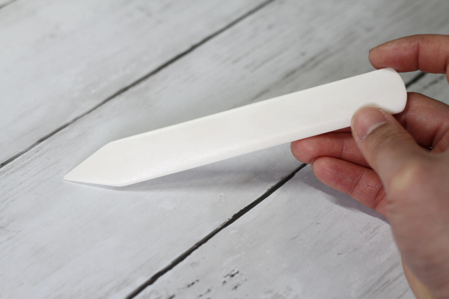 6” Real Genuine Bone Folder | Bookbinding, leather, paper, crafts Creasing Tools