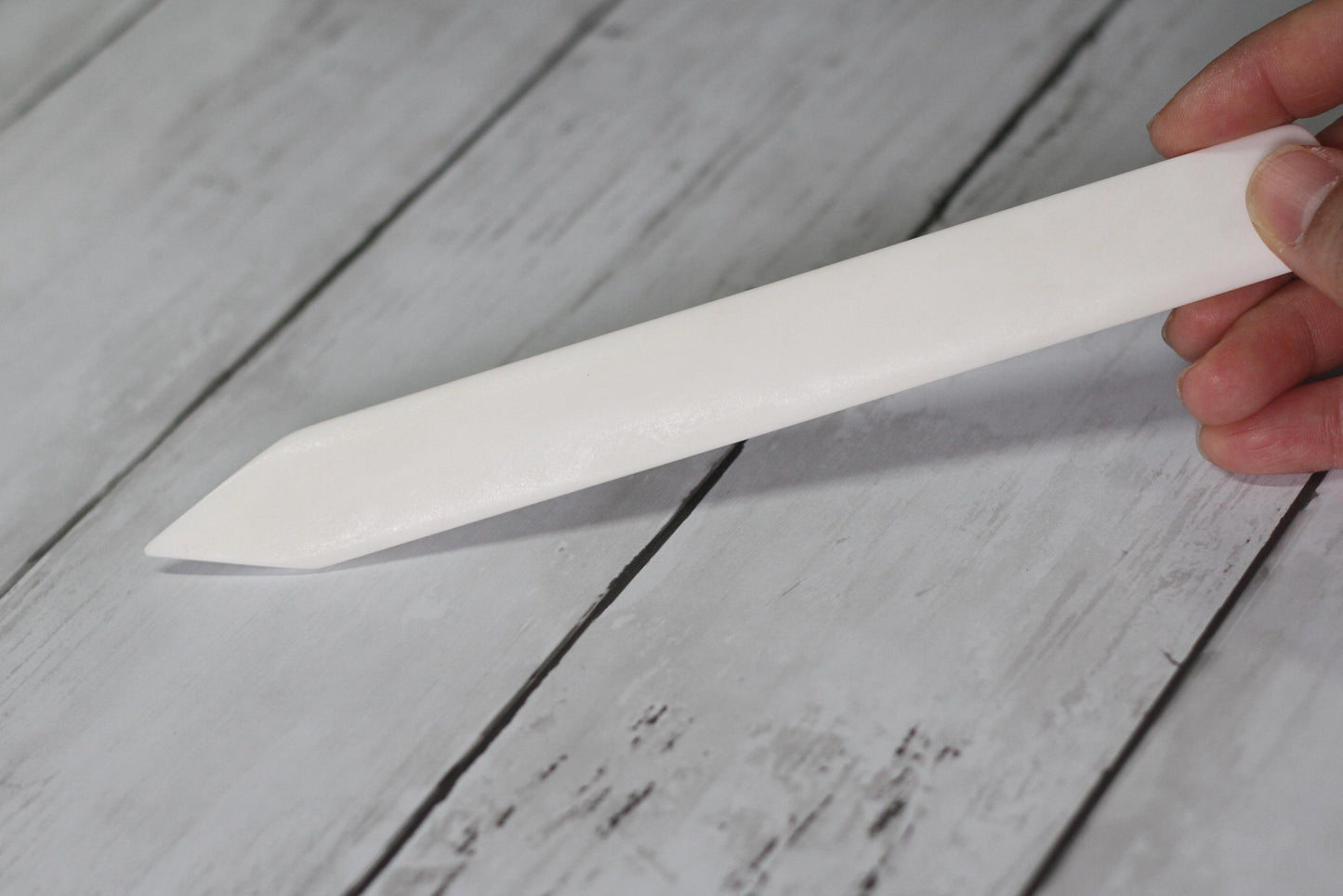 8” Real Genuine Bone Folder | Bookbinding, leather, paper, crafts Creasing Tools