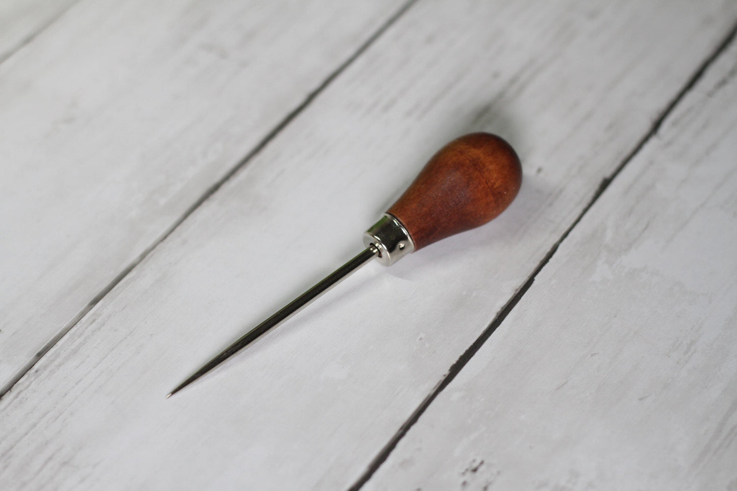 4.5” Awl Wood handle | Bookbinding, leather, paper, crafts Piercing Tools