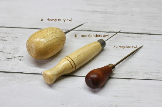 Bookbinding Awl | Bookbinding, leather, paper, crafts Piercing Tools