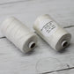 German linen sewing thread - raw white, 10m, 25m, spool