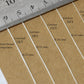 German linen sewing thread - raw white, 10m, 25m, spool