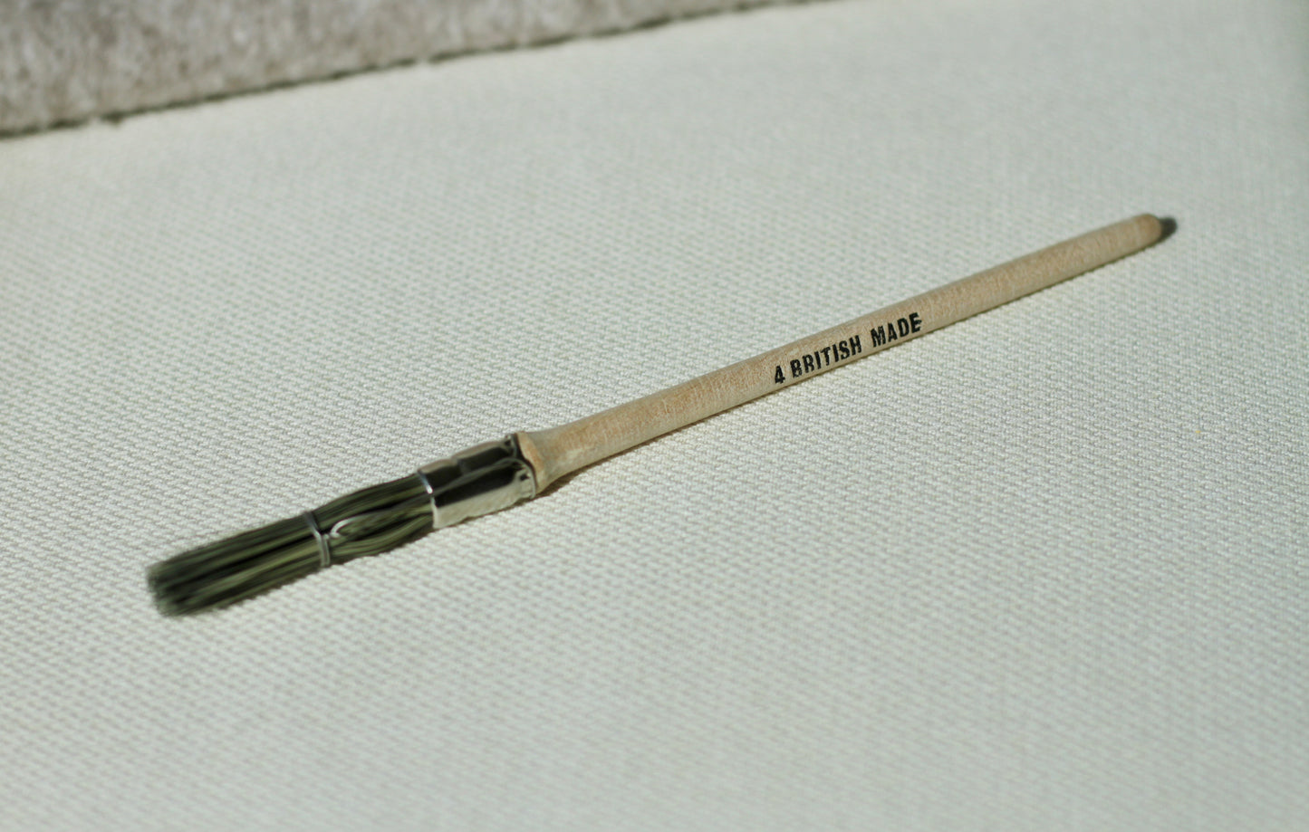 Bridled Glue Brush Synthetic - bookbinding, conservation