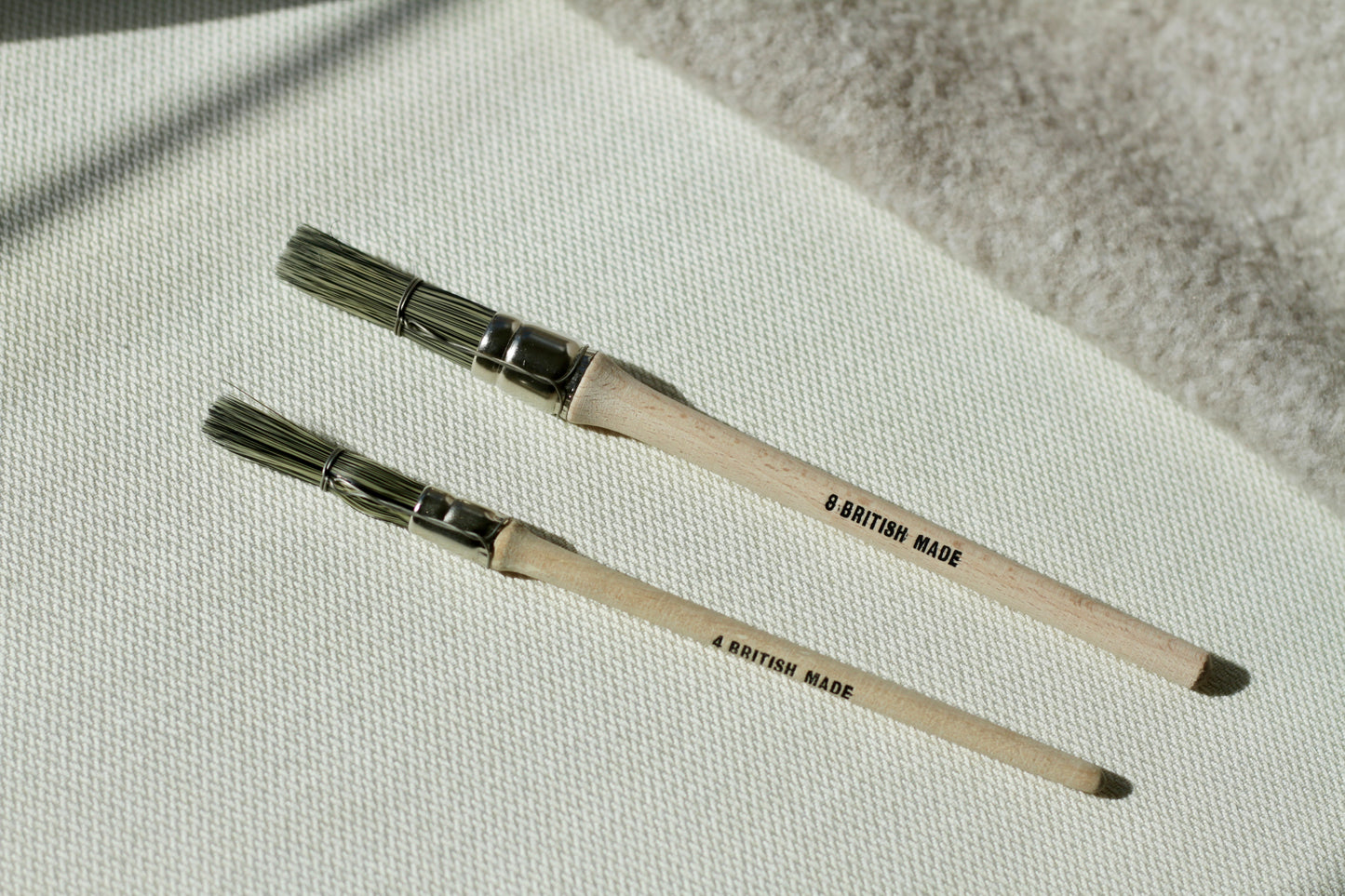 Bridled Glue Brush Synthetic - bookbinding, conservation