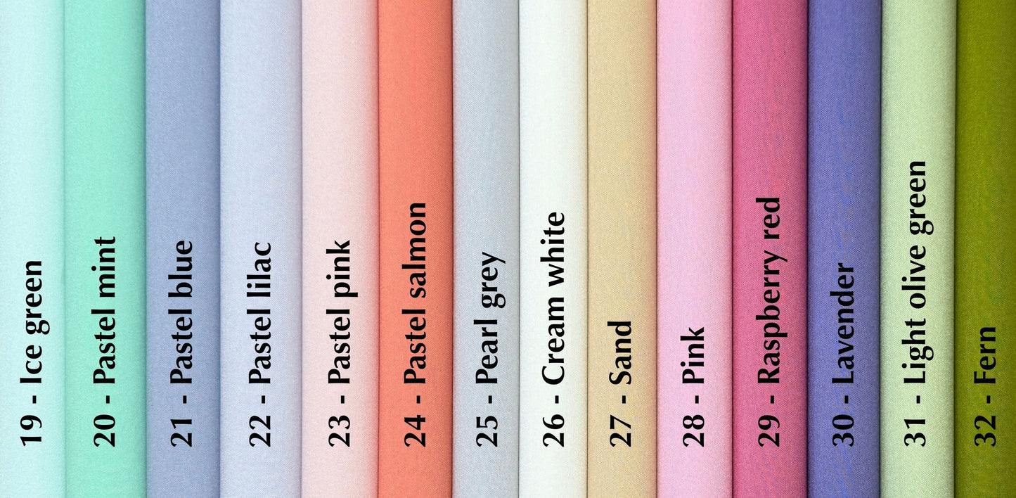 12" Bookbinding cloth - 37 colour options