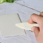 8” Real Genuine Bone Folder | Bookbinding, leather, paper, crafts Creasing Tools
