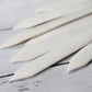 8” Real Genuine Bone Folder | Bookbinding, leather, paper, crafts Creasing Tools