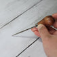 4.5” Awl Wood handle | Bookbinding, leather, paper, crafts Piercing Tools