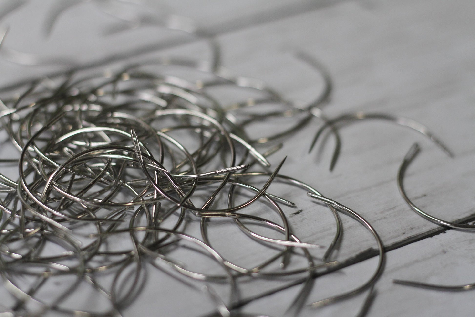 2" Curved Needles, Pack of 5 | Bookbinding, leather, paper, crafts sewing needles