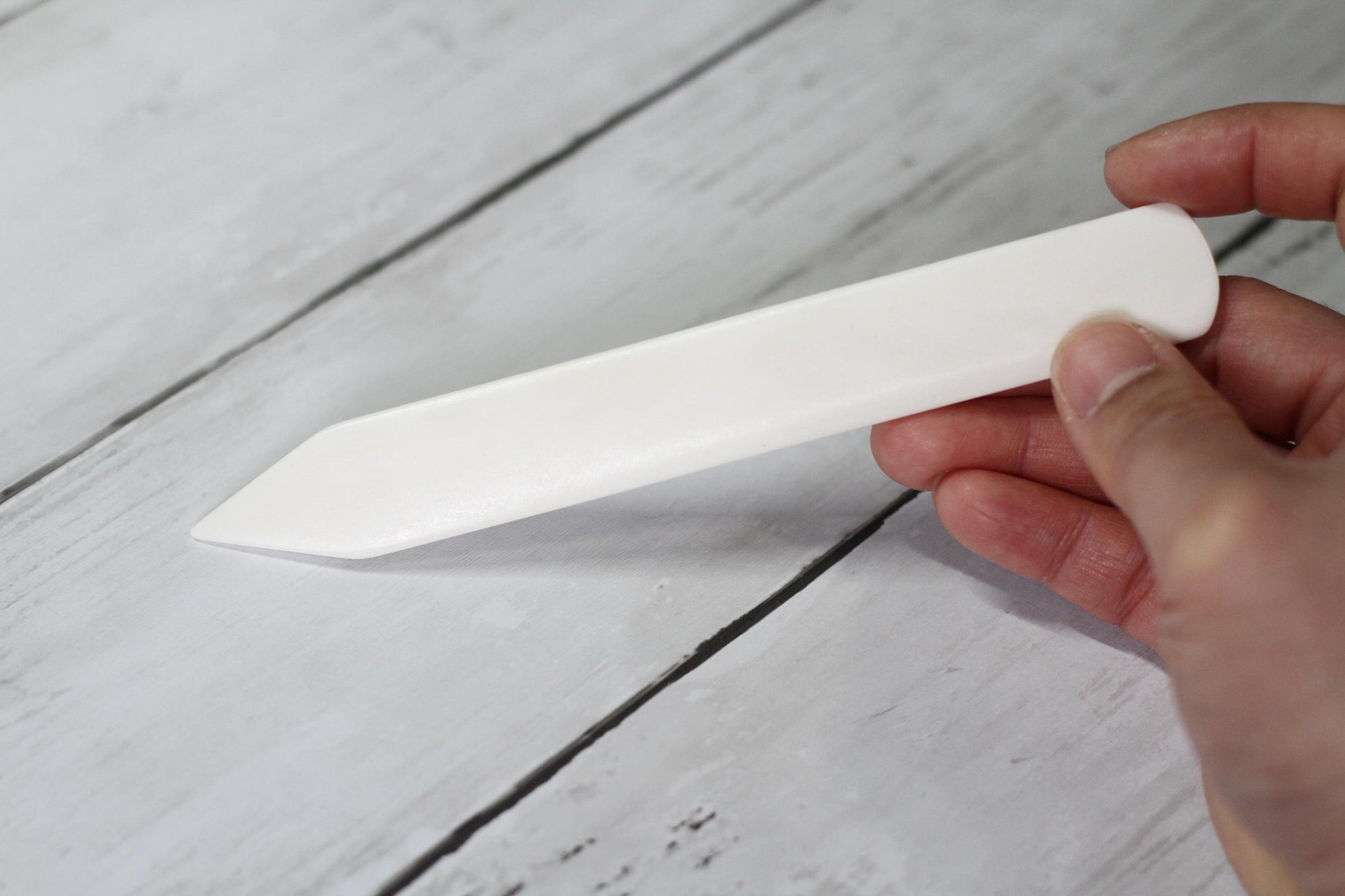 6” Real Genuine Bone Folder | Bookbinding, leather, paper, crafts Creasing Tools