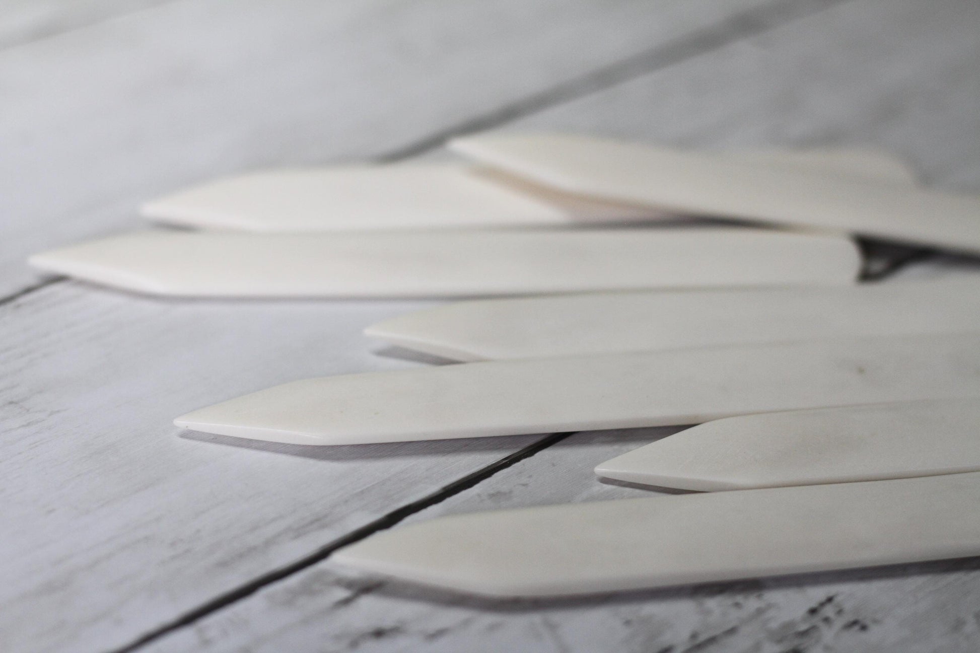 6” Real Genuine Bone Folder | Bookbinding, leather, paper, crafts Creasing Tools