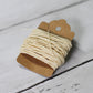 Natural - Waxed Linen Thread 4 ply, 10m, spool