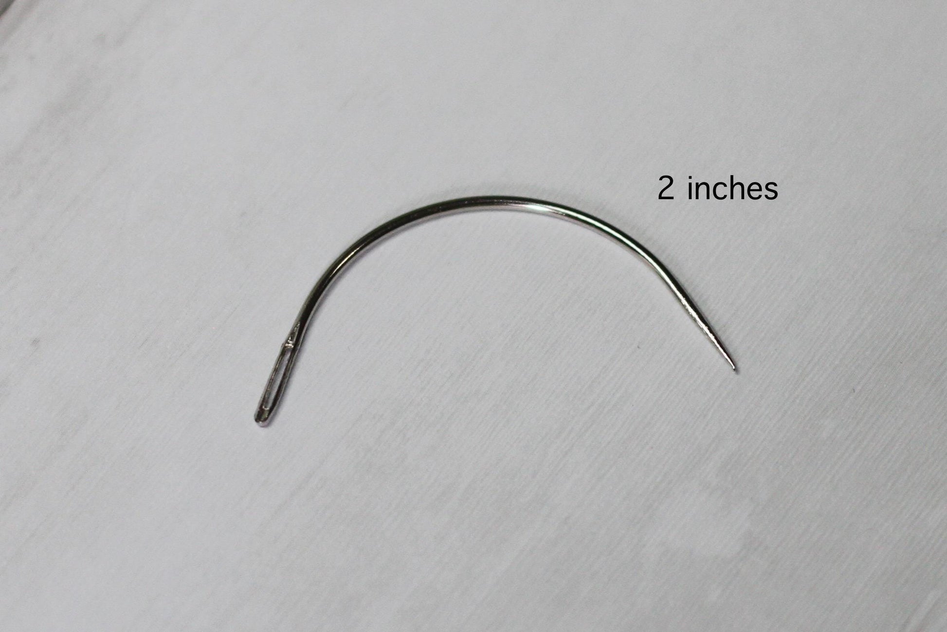 2" Curved Needles, Pack of 5 | Bookbinding, leather, paper, crafts sewing needles