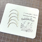 2" Curved Needles, Pack of 5 | Bookbinding, leather, paper, crafts sewing needles
