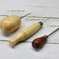 Bookbinding Awl | Bookbinding, leather, paper, crafts Piercing Tools